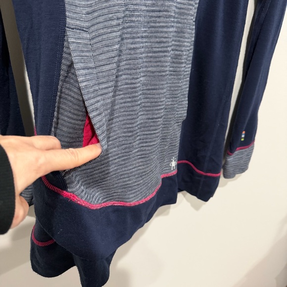 SMARTWOOL Tunic Sweater Merino Wool Gorpcore Outdoor Hiking Size Large - Picture 5 of 7